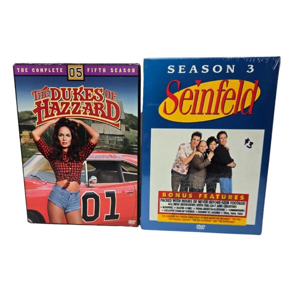 2 DVD Sets Dukes Of Hazzard & Seinfeld - Picture 1 of 1